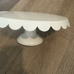 Cost Plus World Market Ivory Cake Stand